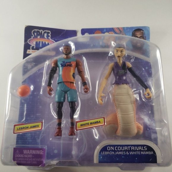 Space Jam: A New Legacy Season 1 Buddy Figure 2 Pack- Lebron & White Mamba - Picture 1 of 4